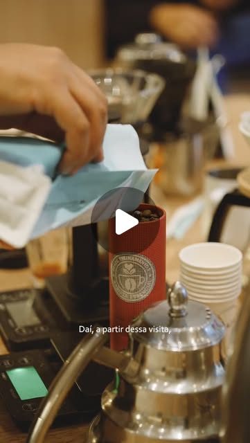 Degustação guiada de cafés internacionais